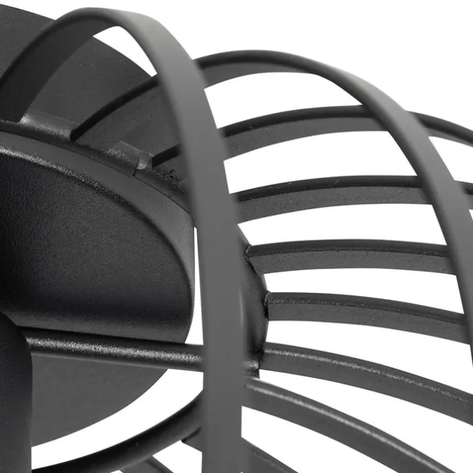 Smarte Deckenleuchte schwarz 30 cm inkl. Wifi G95 - Johanna