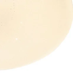 Smarte Deckenleuchte weiß 38 cm Sterneffekt inkl. LED mit Fernbedienung - Extrema