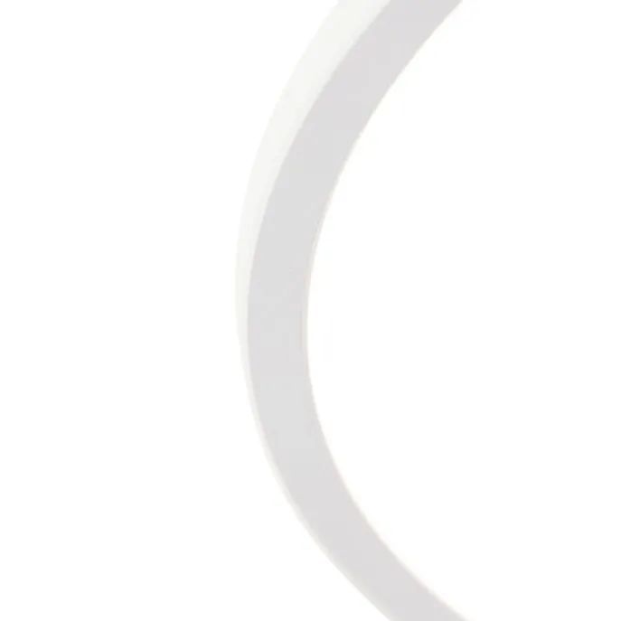 Smarte Deckenleuchte weiß 29,5 cm inkl. LED RGBW IP54 - Siem