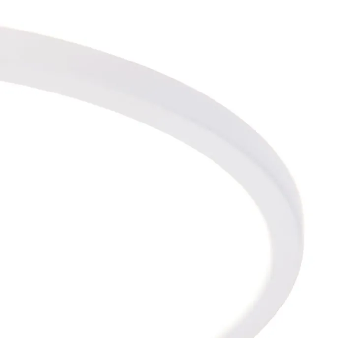 Smarte Deckenleuchte weiß 29,5 cm inkl. LED RGBW IP54 - Siem