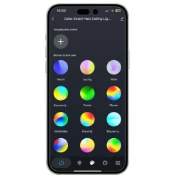 Smarte Deckenleuchte weiß 29,5 cm inkl. LED RGBW IP54 - Siem