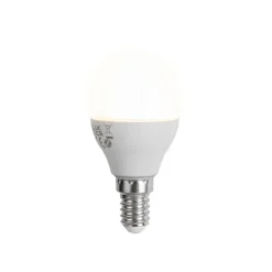 Smarte E14 Dimmbare LED-Glühbirne G45 Opal 4.9W 470 lm 2700-6500K
