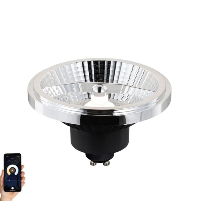 Smarte GU10 Dimmbare LED-Glühbirne AR111 10W 800 lm 2200 - 6500K