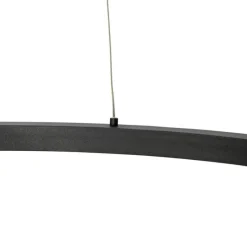 Smarte Hängelampe schwarz 80 cm inkl. LED und RGBW - Girello