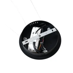 Smarte Hängelampe schwarz 80 cm inkl. LED und RGBW - Girello