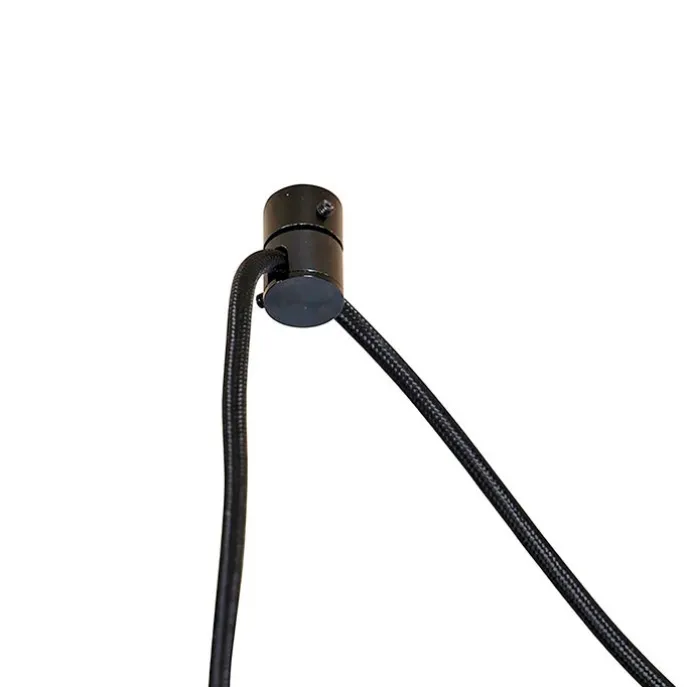 Smarte Hängelampe schwarz inkl. 2 WiFi G125 - Cava