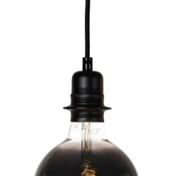 Smarte Hängelampe schwarz inkl. 2 WiFi G125 - Cava