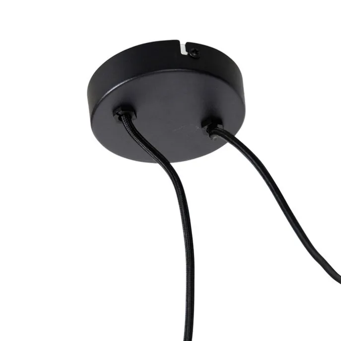 Smarte Hängelampe schwarz inkl. 2 WiFi G125 - Cava