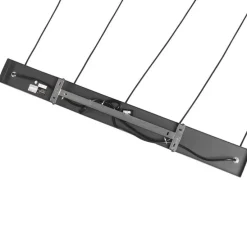 Smarte Hängelampe schwarz inkl. 5 WiFi GU10 - Jeana