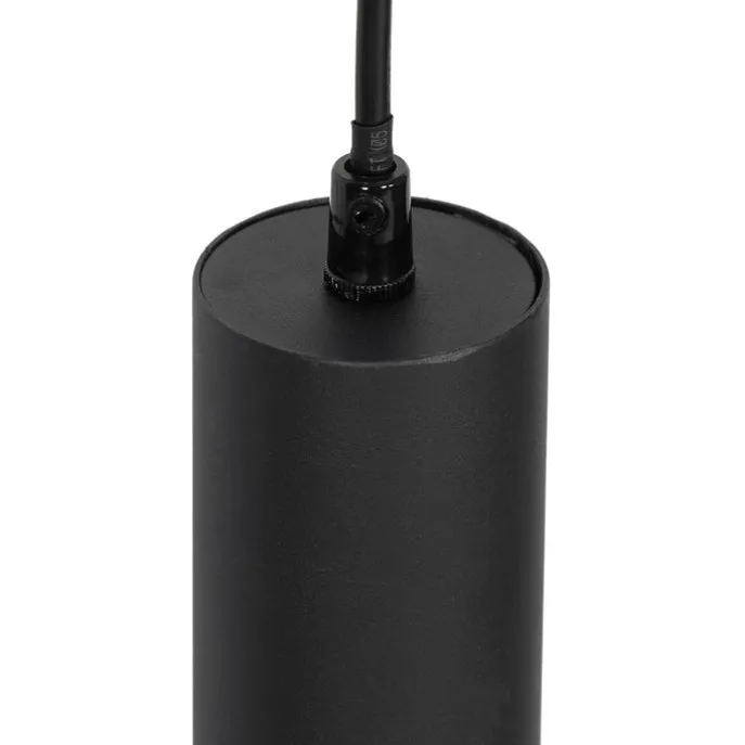 Smarte Hängelampe schwarz inkl. 5 WiFi GU10 - Jeana