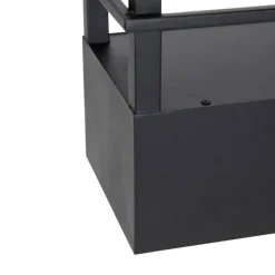Smarte Hängelampe schwarz mit Gestell inkl. 4 WiFi GU10 - Cage Rack