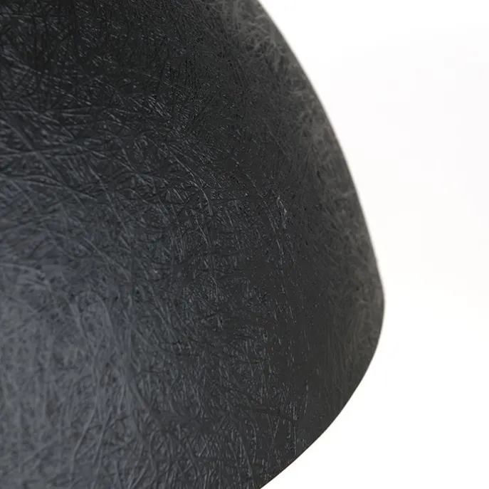 Smarte Hängelampe Schwarz mit Gold 70 cm inkl. WLAN A60 - Magna