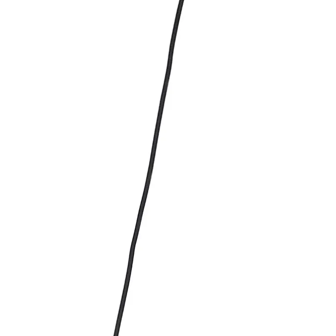 Smarte Hängelampe schwarz mit Rauchglas 4-flammig inkl. Wifi A60 - Zuzanna