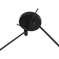 Smarte Hängelampe schwarz mit Schirm 35 cm grün inkl. 2 Wifi A60- Blitz