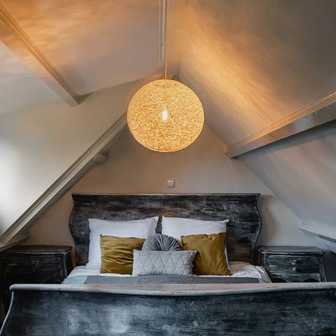 Smarte Hängelampe weiß 45 cm inkl. WiFi A60 - Corda