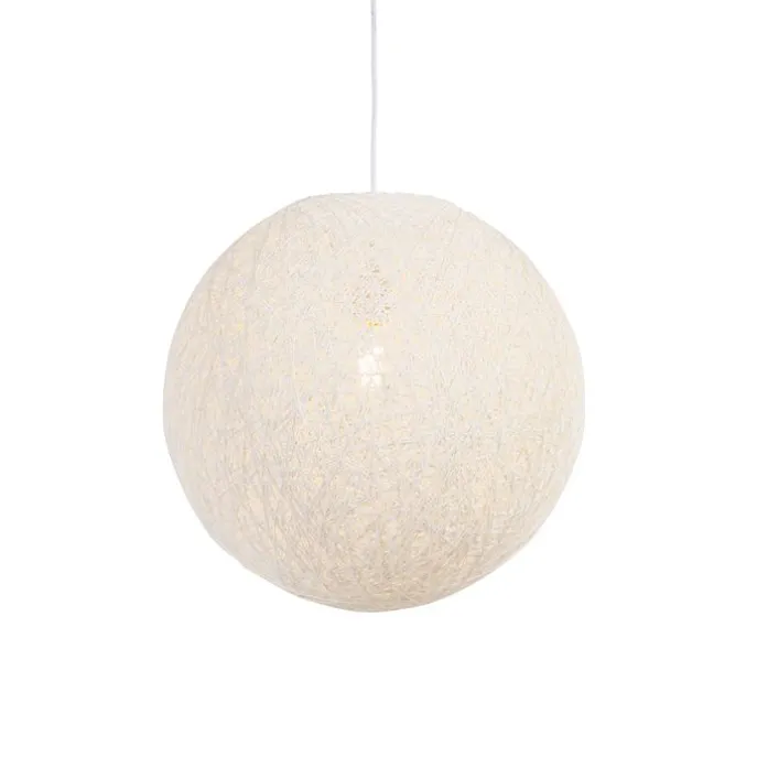 Smarte Hängelampe weiß 45 cm inkl. WiFi A60 - Corda