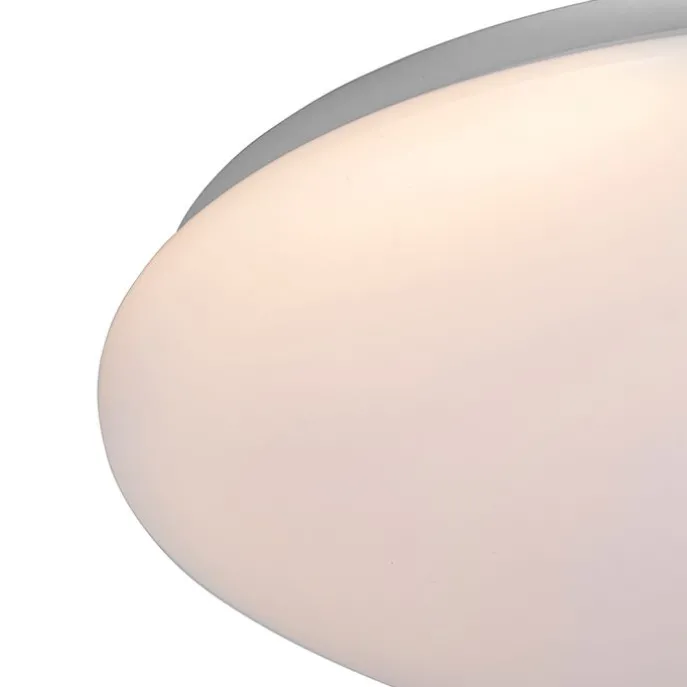 Smarte moderne Deckenleuchte weiß 38 cm inkl. LED und RGB - Iene