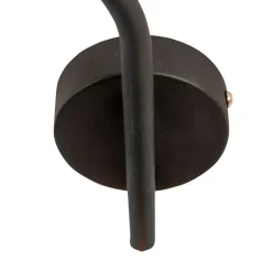 Smarte moderne Deckenleuchte schwarz inkl. 3 WiFi B35 - Lofty