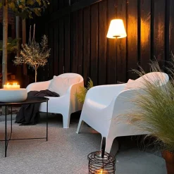 Smarte Outdoor-Stehleuchte schwarz inkl. Wifi A60 - Virginia