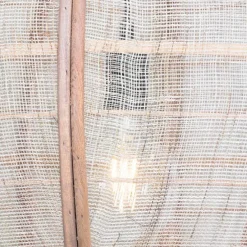 Smarte Pendelleuchte braun 58 cm inkl. Wifi G95 - Pascal