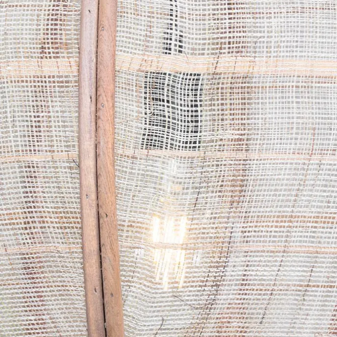 Smarte Pendelleuchte braun 58 cm inkl. Wifi G95 - Pascal