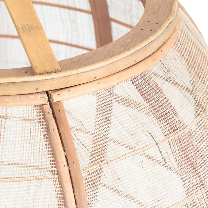 Smarte Pendelleuchte braun 58 cm inkl. Wifi G95 - Pascal