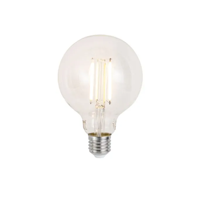 Smarte Pendelleuchte braun 58 cm inkl. Wifi G95 - Pascal