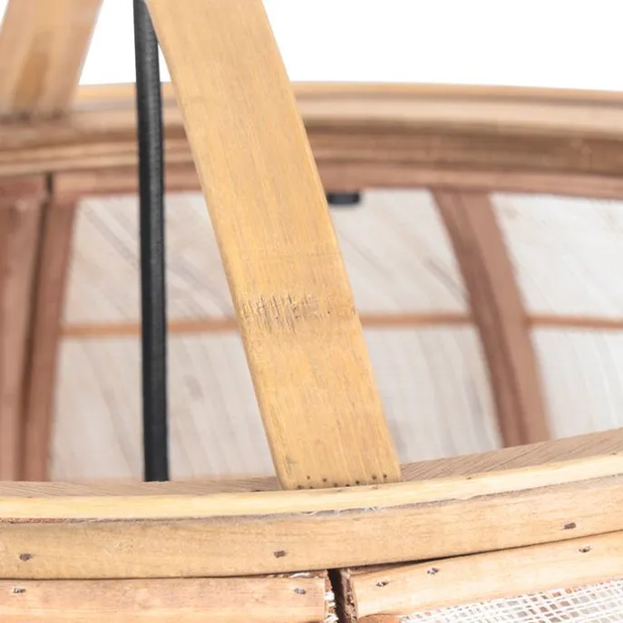 Smarte Pendelleuchte braun 58 cm inkl. Wifi G95 - Pascal