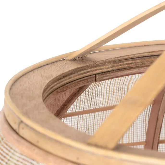 Smarte Pendelleuchte braun 58 cm inkl. Wifi G95 - Pascal