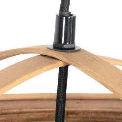 Smarte Pendelleuchte braun 50 cm inkl. Wifi G95 - Pascal