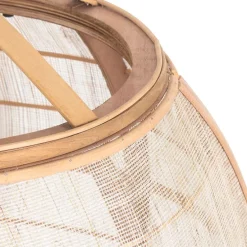 Smarte Pendelleuchte braun 50 cm inkl. Wifi G95 - Pascal