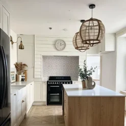 Smarte Pendelleuchte braun 50 cm inkl. Wifi G95 - Pascal