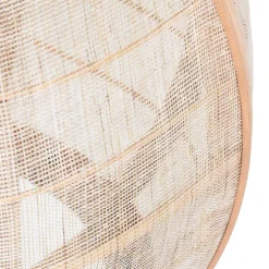 Smarte Pendelleuchte braun 50 cm inkl. Wifi G95 - Pascal