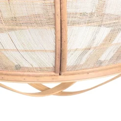 Smarte Pendelleuchte braun 50 cm inkl. Wifi G95 - Pascal