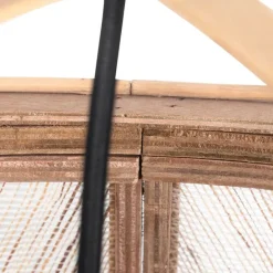 Smarte Pendelleuchte braun 50 cm inkl. Wifi G95 - Pascal