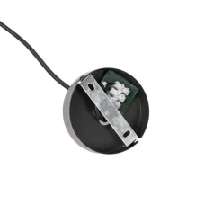 Smarte Pendelleuchte schwarz mit bernsteinfarbenem Glas inkl. WiFi A60 - Bizle