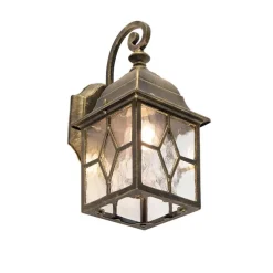 Smarte romantische Außenwandleuchte Bronze inkl. Wifi A60 - London