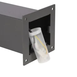 Smarte Steh-Außenleuchte Anthrazit 70 cm inkl. WLAN P45 - Dänemark