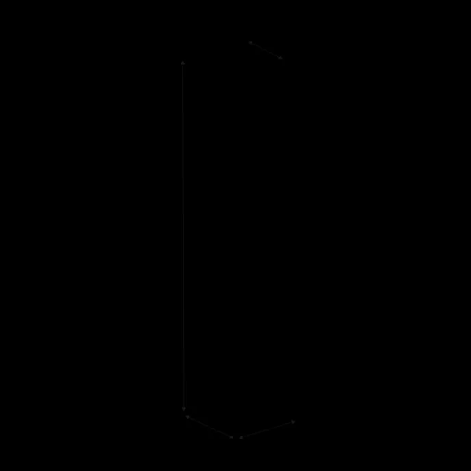 Smarte Steh-Außenleuchte Anthrazit 70 cm inkl. WLAN P45 - Dänemark