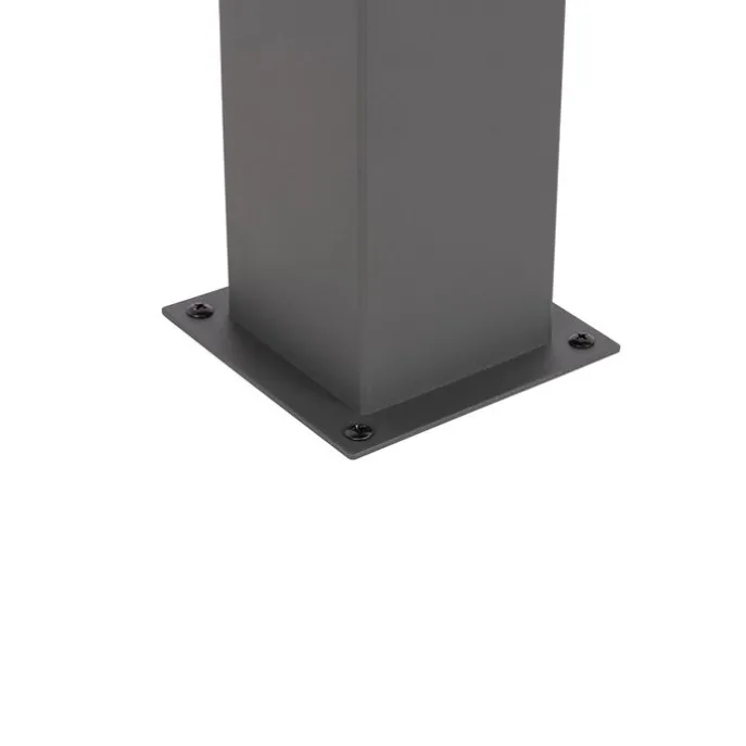 Smarte Steh-Außenleuchte Anthrazit 70 cm inkl. WLAN P45 - Dänemark