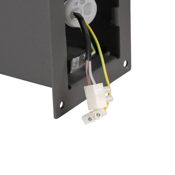 Smarte Steh-Außenleuchte Anthrazit 50 cm inkl. WLAN P45 - Dänemark