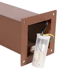 Smarte Steh-Außenleuchte rostbraun 30 cm inkl. WLAN P45 – Dänemark