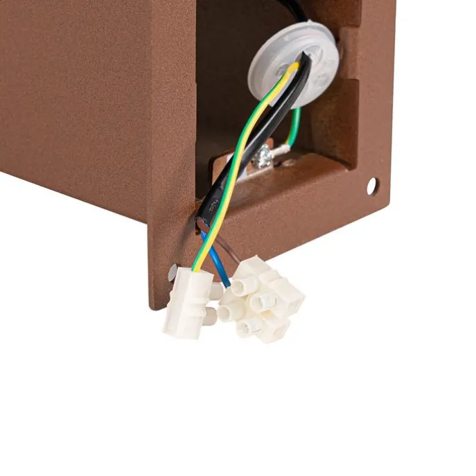 Smarte Steh-Außenleuchte rostbraun 30 cm inkl. WLAN P45 – Dänemark