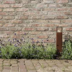 Smarte Steh-Außenleuchte rostbraun 50 cm inkl. WLAN P45 – Dänemark