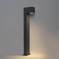 Smarte stehende Außenleuchte Anthrazit 65 cm IP44 inkl. Wifi GU10 - Baleno
