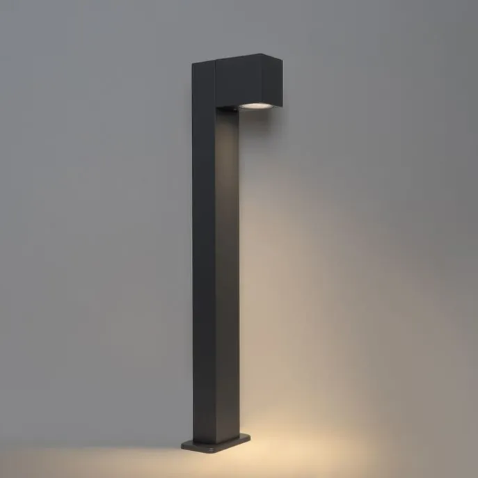 Smarte stehende Außenleuchte Anthrazit 65 cm IP44 inkl. Wifi GU10 - Baleno