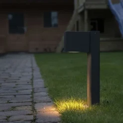 Smarte stehende Außenleuchte Anthrazit 30 cm IP44 inkl. Wifi GU10 - Baleno