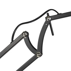 Smarte Stehlampe schwarz verstellbar inkl. Wifi A60 - Hobby