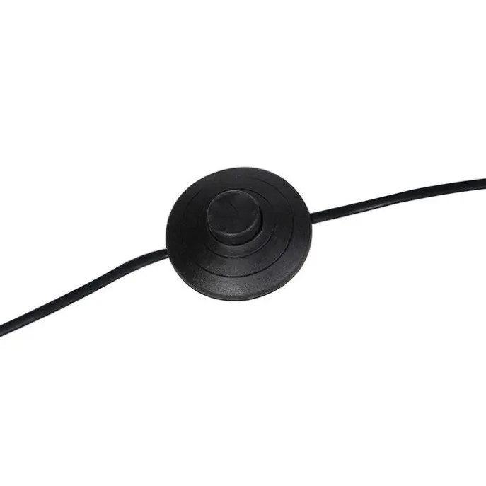 Smarte Stehlampe schwarz verstellbar inkl. Wifi A60 - Hobby