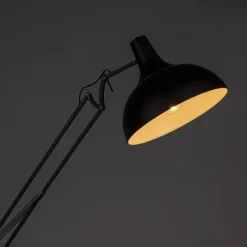 Smarte Stehlampe schwarz verstellbar inkl. Wifi A60 - Hobby